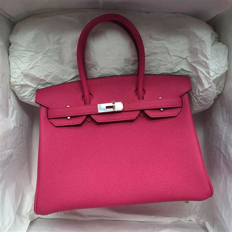 birkin bag hot pink